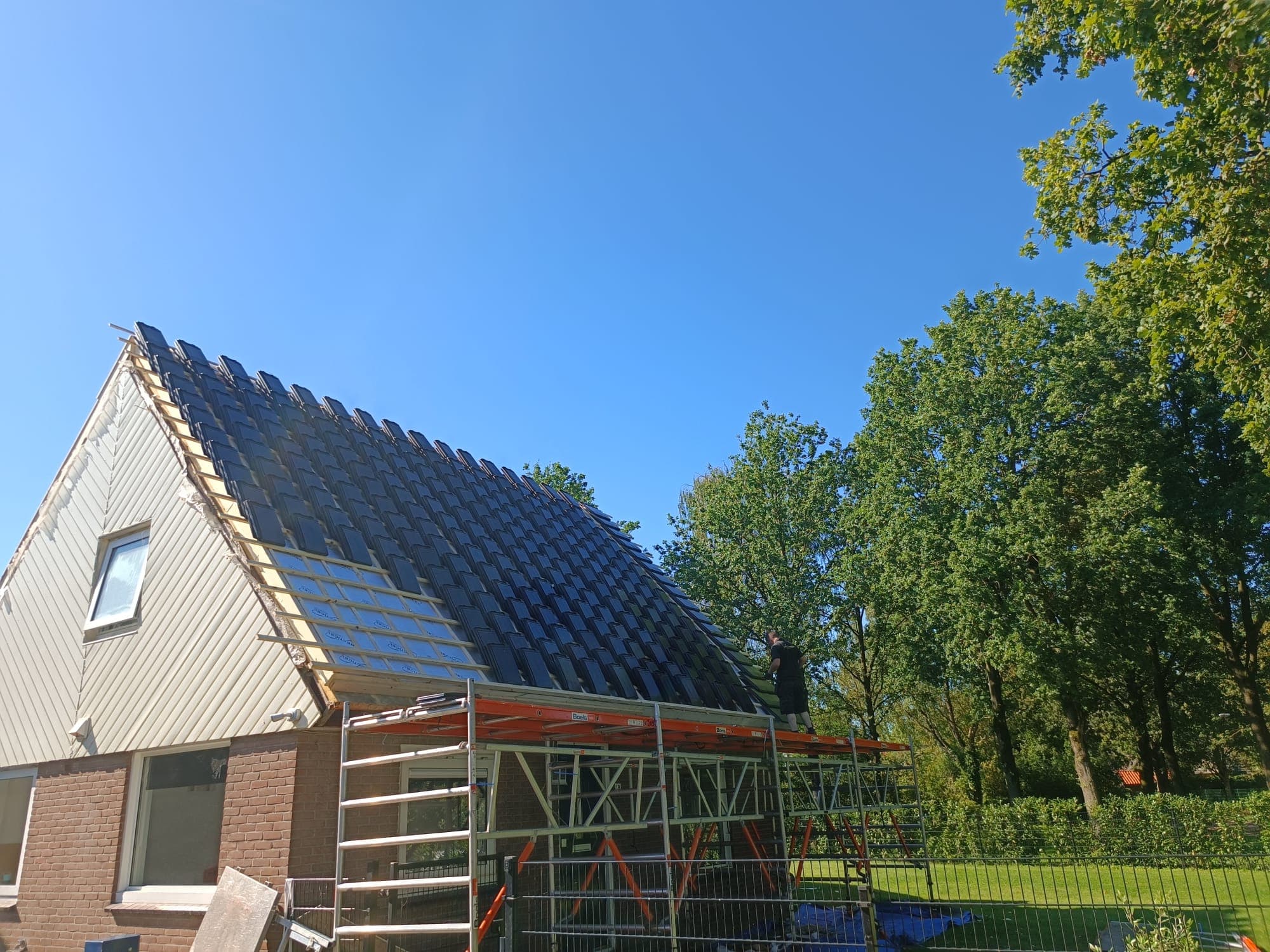 PIR dakplaten met tengels